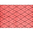 thumbnail image 1 of Ahgly Company Indoor Rectangle Solid Red Modern Area Rugs, 8' x 12', 1 of 4