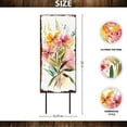 thumbnail image 3 of Cheerful Spring Garden Stake | 26in Watercolor Floral Outdoor Yard Art, 3 of 7