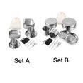 thumbnail image 3 of Graflsoa Portable 6-Piece Cookware Set with Foldable Utensils and Storage Bag for Camping, Hiking, and Outdoor Adventures, 3 of 6