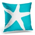 thumbnail image 1 of RYLABLUE Nautical and White Starfish Living Throw Pillowcase Cushion Case Cover, 1 of 1