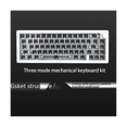thumbnail image 4 of GMK67 Hot Swap Clavier Mécanique Espaceur Kit RGB Bluetooth Rétro-Éclairé 2.4G Sans Fil 3 Modes (Vert), 4 of 6