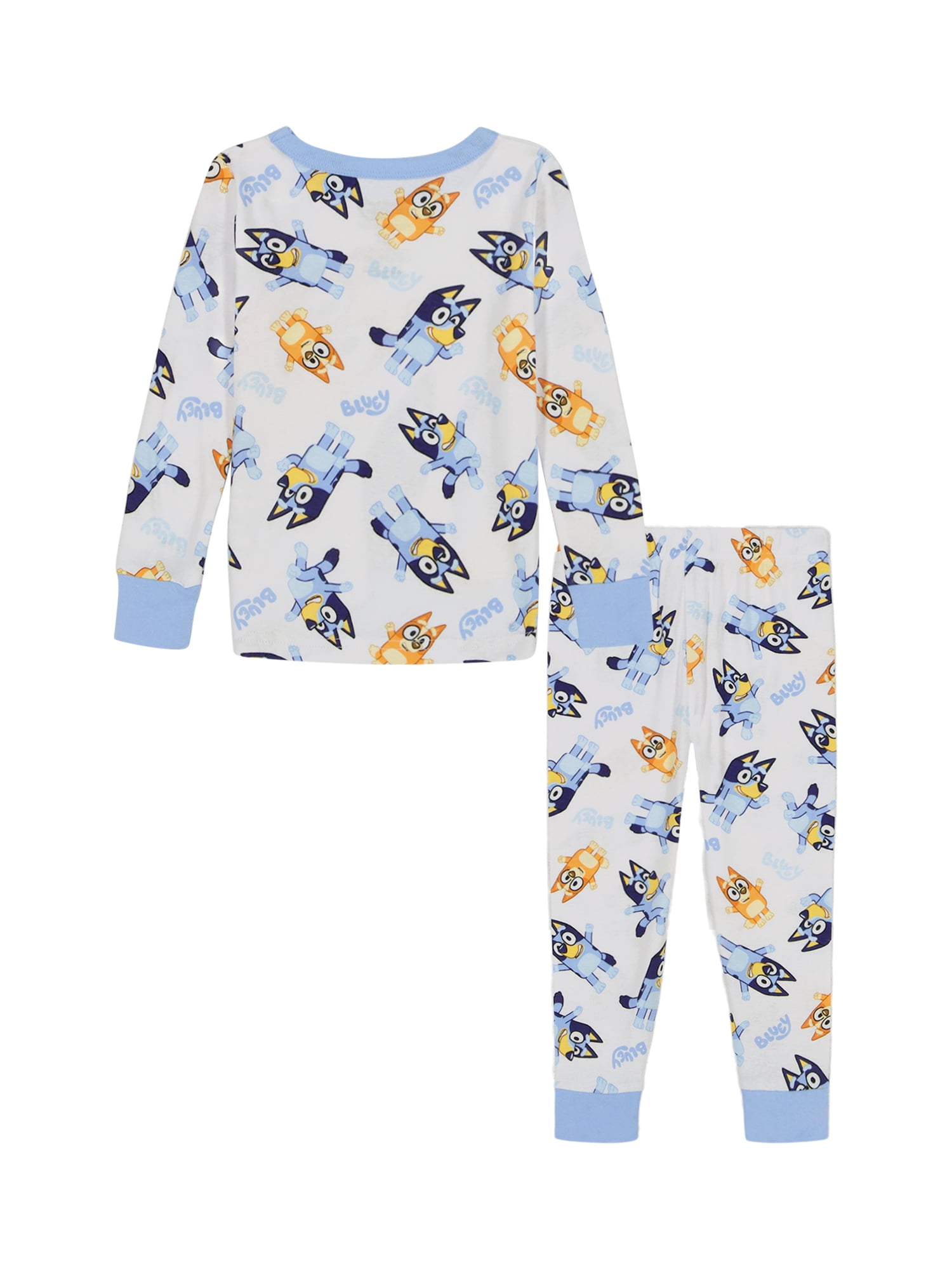Character Toddler Long Sleeve Shirt and Pants Pajama Set, 2-Piece, Sizes 12M-5T