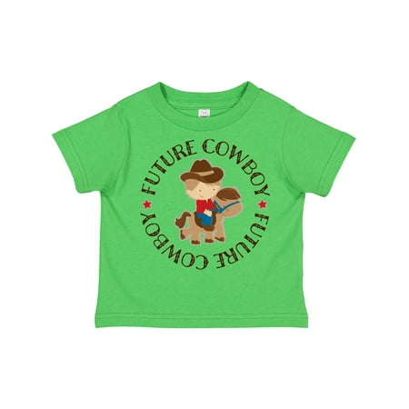 

Inktastic Future Cowboy Western Boy Gift Toddler Boy Girl T-Shirt