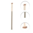 thumbnail image 3 of Unique Bargains 1 Pc Durable Angled Blending Makeup Brush Light Coffee Color Nylon Hair Aluminum Tube Plastic Handle, 3 of 5