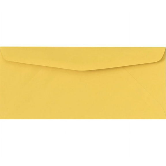 LUXPaper #9 Regular Envelopes, 3 7/8 x 8 7/8, Goldenrod, 50/Pack