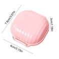 thumbnail image 3 of EGNMCR MoistureProof Mini Weekly Organizer Box 7 Grids Portable For Travel With Removable Individual Containers Plastics Storage device, 3 of 6