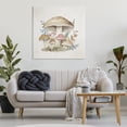 thumbnail image 2 of Stupell Industries Neutral Cottage Mushrooms Cottage Painting Wrapped Canvas Canvas Art Print Wall Art, 36 x 36, 2 of 7