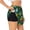 Black, variant on Vsdgher Sport Monster Print Women's Running Double Layer Shorts High Waisted with Pockets Elastic Yoga Workout Athletic Gym Sports