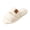 Beige, variant on Slippers for Women Fuzzy Open Toe Indoor Cozy Slip On House Slides Shoes with Plush Lining Fall Winter Non Slip Warm Cozy House Slide Sandals with Double Strap Beige 37-38(US/6.5-7)