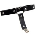 thumbnail image 1 of Arnés de cuero para pierna, liguero, Punk, gótico, corazón, anillo para el muslo, liguero, calcetín, tirantes, soportes para mujeres y niñas, negro, 1 of 5