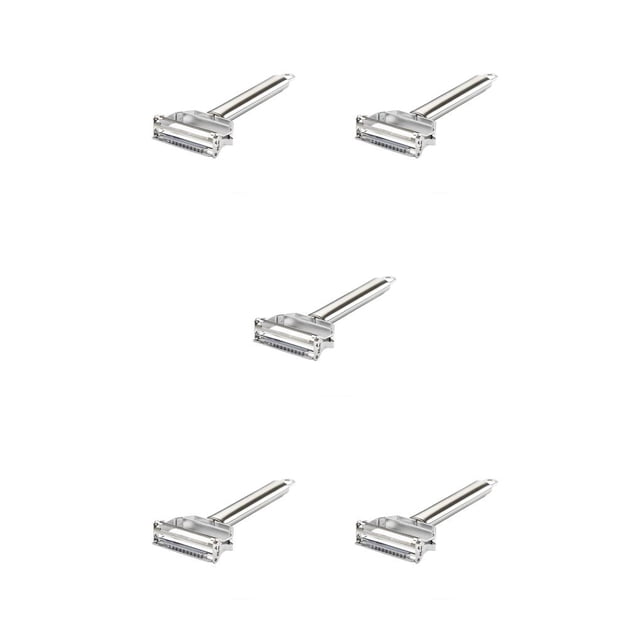 Matsuzay Picadora de verduras multifunción 2 en 1, herramienta para picar, rebanadora de frutas de mano, rallador de zanahoria DIY de acero, caja de Type2 NO2 Matsuzay CBP496748