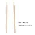 thumbnail image 4 of MERRYHAPY Bass Percussion Instruments Sticks Drumsticks Wood 1 Pair, 4 of 5