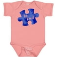 thumbnail image 3 of Inktastic Autism Awareness Be Kind Dark Blue Puzzle Piece Boys or Girls Baby Bodysuit, 3 of 5