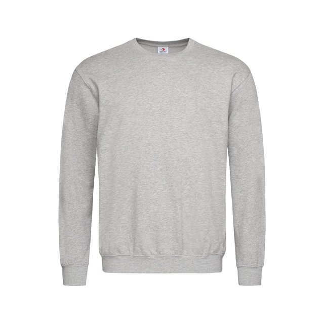 Stedman - Sudadera clásica para hombre (Gris Jaspeado)