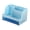 Blue, variant on Sktrjpolfis Drawer-Type Desktop Storage Box, Multifunctional Plastic Organizer for Stationery & Small Accessories, Green Blue Pink White