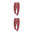 thumbnail image 4 of maskred Rester Confortable et à la Mode Pantalon Décontracté Chaud Combinaison de Confort Vin Rouge XXL 2Set, 4 of 6