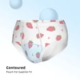thumbnail image 3 of Pofeuu Hand Drawn Strawberry Print Boy's Briefs Toddler Boys' Underwear, Organic Cotton, Comfort Briefs-Small, 3 of 7