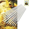 thumbnail image 5 of Milue 12 Pcs Acrylic Paint Brushes Watercolor Brushes Professional Artist Paintbrush, 5 of 21