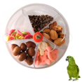 thumbnail image 2 of Hot-Selling Parrot Gnawing Toy Bird Toy Wheel Cake Forager Puzzle Feeding Toy Foraging Ball Compartment Food Box, 2 of 7