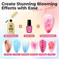 thumbnail image 3 of Esmalte de uñas UNA GELLA Blooming Gel 15 ml Super Clear, 3 of 8