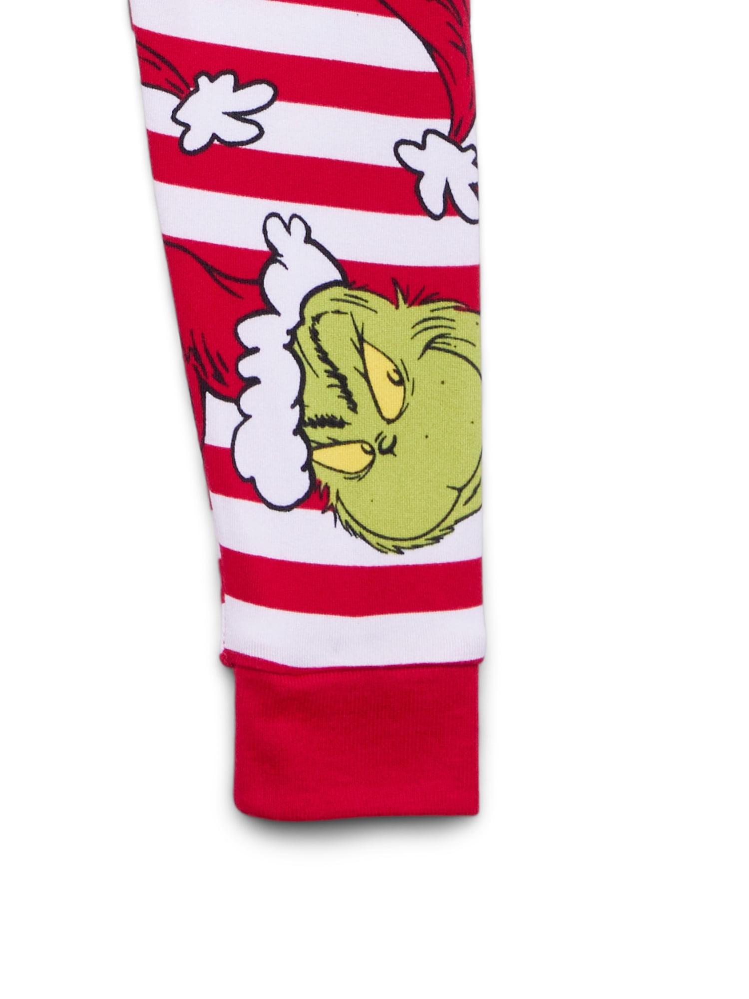 Dr. Seuss Unisex Infant Grinch Matching Family One-Piece Pajama Set, Sizes 6M-18M