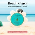 thumbnail image 3 of SPONGELLÉ Wild Flower Body Wash Infused Buffer Soap Sponge Body Scrubber, Beach Grass, 3 oz, 3 of 9