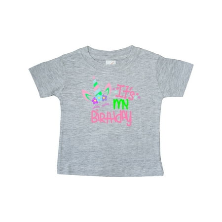 

Inktastic It s my Birthday Unicorn Gift Baby Boy or Baby Girl T-Shirt