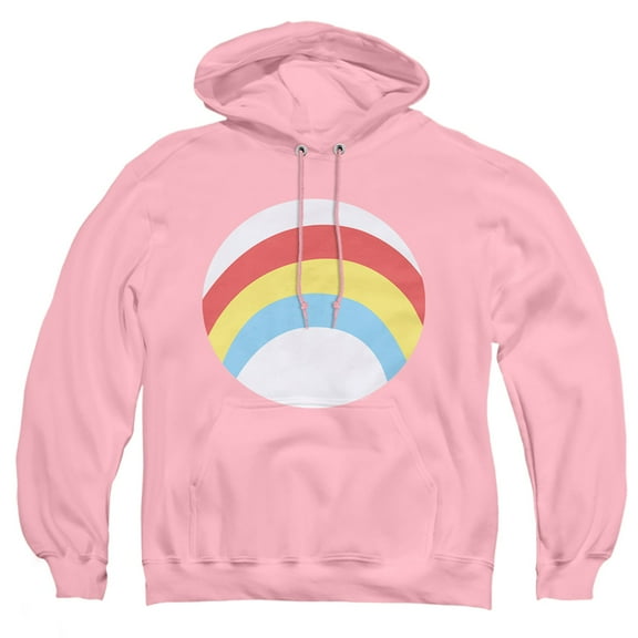 Care Bears: Unlock the Magic Cheer Bear Belly Adult Pull-Over Hoodie, Pink, 2X-Large
