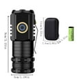 thumbnail image 3 of Flashlight, Flashlight High Brightness Small Powerful LED Lamp Hand Held Lamp Disaster Prevention Emergency/outdoor/walking/mountaineering And Other Situations Applicable, Outdoor & Sport, 3 of 6