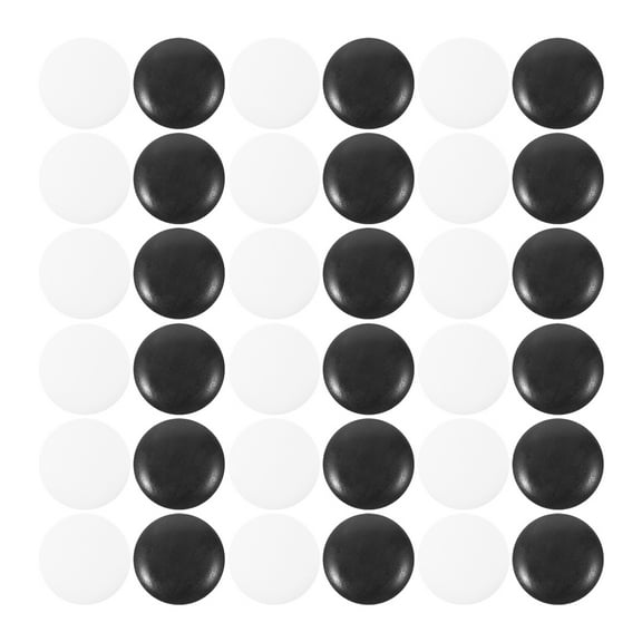 OUNONA 100 Pcs Go Game Stone Go Pieces Go Chess Pieces 1.80X1.80X0.50CM