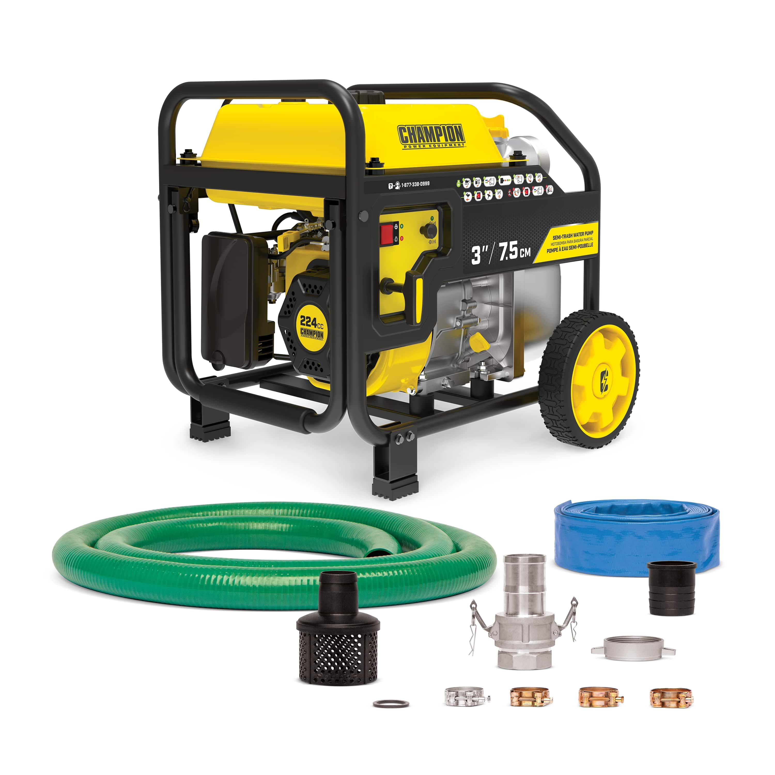 4 inch gas water pump