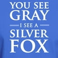 thumbnail image 3 of CafePress - You See Gray, I See A Silver Fox T Shirt - Men's Classic Graphic Cotton T-Shirt, 3 of 4