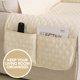 thumbnail image 5 of Deconovo Funda de sofá resistente al agua, 1 unidad, beige, 53 cm de ancho x 190 cm de largo, protector de muebles para mascotas y niños, 5 of 7