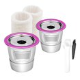 thumbnail image 3 of Tazas K reutilizables perfecl para cafeteras 2 y 1 recargable universal Vainas de cápsulas reutilizables, 3 of 8