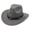 F5-Grey, variant on CAUYDY Sizes 6 7 8 9 10 Years Kid Western Cowboy Hat for Boy Girl Wide Brim Beach Cowgirl Hat 1-5T Toddler Baby Sun Hats 11-15 Youth Hats Sizes 3-8 Years,Navy