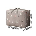 thumbnail image 2 of Home Textile Storage Solution Thickened Fabric Quilt Storage Bag for Large Capacity Organization and Travel, 2 of 7