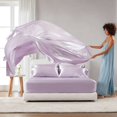 thumbnail image 5 of 6 PCS Queen Luxury Sheet Set Lilac, 5 of 5