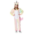 thumbnail image 1 of St. Eve Girls' Union Suit Pajama Animal One Piece Hooded Sleeper, 1 of 2
