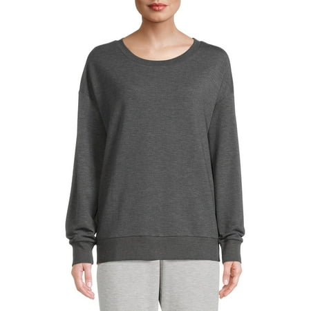 Reebok Long Sleeve Pullover Relaxed Fit Sweatshirt (Women's) 1 Pack