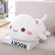 thumbnail image 3 of Cute Kitty Plush Stuffed Animal Pet Kitten Soft Anime Cat Plush Pillow, Kids Stuffed Cat Doll Pillow Toys (white), 3 of 5