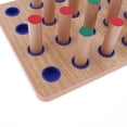 thumbnail image 3 of Tablero de de entrenamiento para ejercitador de s con palos de de 20 piezas - S / M / elegir L Baoblaze Ortopedia para ejercicios de dedo, 3 of 8