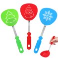 thumbnail image 2 of Shisuyan 3 Pcs Spatules Ergonomiques Wok Spatules de Ménage Résistantes à l'Usure Pelles de Cuisson, 2 of 8