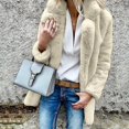 thumbnail image 1 of Chaqueta de abrigo mullido para mujer Outwear, 1 of 2