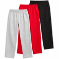 thumbnail image 2 of Tuff Guys Boys Sweatpants 3-Pack Performance Fleece Athletic Pull-On Pants for Boys, 2 of 7
