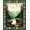 Green Brown Multi, Pattern 14, variant on Design&I 8'x10' Washable Area Rug Extra Large Skid-Resistant Low Profile Cabin Cub Wildlife Woodland Forest Border Bathroom Sunset Medieval for Living Room, Family