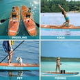 thumbnail image 3 of HHSJZWCY 10'Inflatable Stand up Paddle Board for Adults Youth, Lightweight & Portable SUP with Premium Accessories, Yoga, Fishing & Touring, 3 of 8