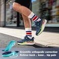 thumbnail image 6 of Men's Orthopedic Road Running Shoes: Comfortable Arch Supports Orthotic Sports Fashion Sneakers, Casual Outdoor Hiking Tennis Athletic Walking Shoes, 6 of 9