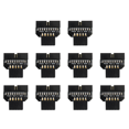 thumbnail image 1 of Adaptador 9 Pines Puerto Enchufe Convertidor Placa Base Accesorios Del Chasis (PH23A), 1 of 6