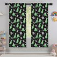 thumbnail image 5 of Blackout Kids Curtains,Black Cartoon Space Dinosaurs Pattern Childrens Insulated Curtains Set Of 2,Bedroom Essentials,Toddler Room Decor 42"x63", 5 of 5