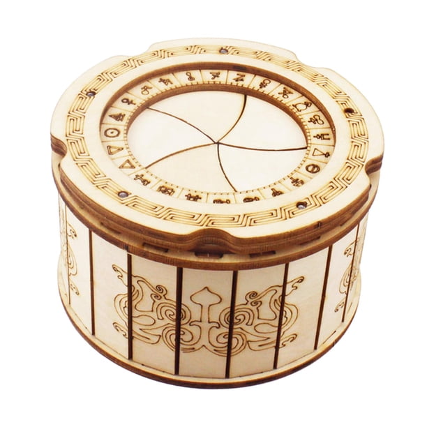 Caja de rompecabezas de madera, caja del tesoro, juegos de rompecabezas únicos, cajón de rompecabezas Ecret, caja de dinero, caja de regalo para